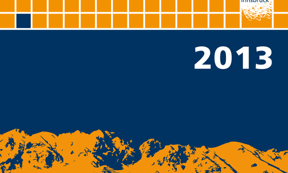 Cover Broschüre Uni in Zahlen 2013